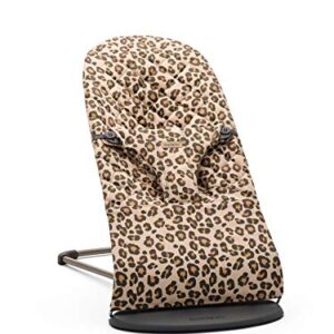 Baby Bjorn Bouncer Bliss Beige Leopard 006075 1 Month and Up