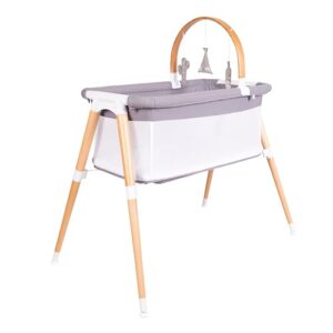 BeBe Care Baby Zuri Bassinet, Natural