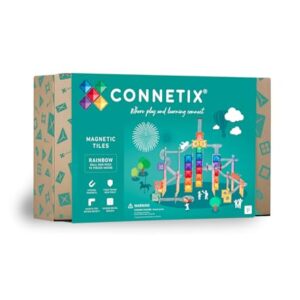 CONNETIX Rainbow Ball Run Pack, 92 Pieces