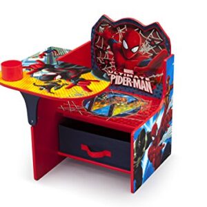 Delta Children Chair Desk with Storage, Marvel Spider-Man