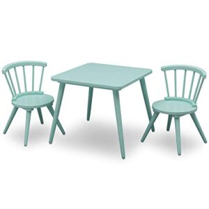 Delta Children Windsor Table & 2 Chair Set Aqua