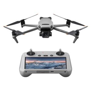 DJI Mavic 3 Classic (DJI RC) – Drone with Camera, 4/3 CMOS Hasselblad Camera, DJI RC Remote Controller, 5.1K HD Video, 46-Min Flight Time, Obstacle Sensing, Drone, 15km Transmission Range, RTH, Gray