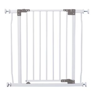 Dreambaby Liberty Baby Safety Gate - with Smart Stay Open Feature - Fits Openings 29.5-33 inches Wide - White - Model L854