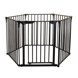 Dreambaby Royale Converta 3-in-1 Baby Playpen with Adjustable Gate, Black