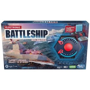 Electronic Battleship Board Game for Kids Ages 8 and Up, 1-2 Players, Strategy Naval Combat Game, Board Games for Kids and Families | Game for Christmas Game Night