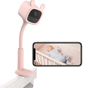 EZVIZ Smart Video Baby Monitor with Baby Crying and Activity Detection, Wireless Battery-Powered, Out-of-Crib Alerts, 1080P Baby Camera, Night Vision, Wire-Free Setup, 2-Way Talk, Alexa (BM1, Bunny)