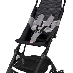 GB Pockit Air All-terrain Stroller (Velvet Black), Strollers & Prams, One-Hand Compact Fold, Ultra-Light Weight & Compact 4.7kg