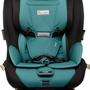 InfaSecure Luxi II Astra Convertible Car Seat for 0 to 8 Years, Aqua (CS4313)