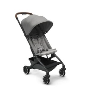 Joolz AER Stroller (Grey) - Strollers & Prams, One-Hand Compact Fold, Ultra-Light Weight & Compact 6kg, Cot or Capsule, Travel Stroller, Carry Bad Included, Airplane Overhead