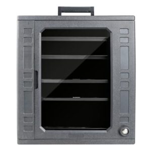 Jucoci Miniatures Storage Case Miniatures Transport Case (Large Size with Light)