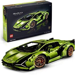 LEGO 42115 Technic Lamborghini SiÃ¡n FKP 37 Race Car, Advanced Building Set for Adults, Exclusive Collectible Model