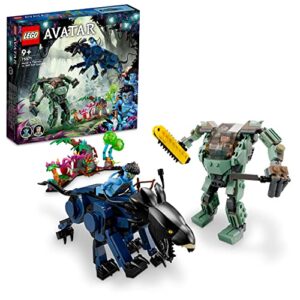 LEGO Avatar Neytiri & Thanator vs. AMP Suit Quaritch Building Toy Set, 75571