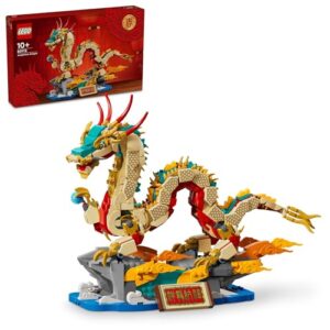 LEGO® Chinese Festivals Auspicious Dragon 80112 New Years Celebration with Buildable Figure, Mythical Creature Toy for Kids,for Boys and Girls 10-Plus Years Old