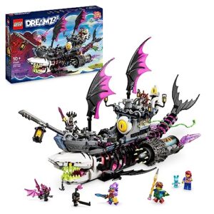 LEGO® DREAMZzz™ Nightmare Shark Ship 71469 Building Toy Set; Kids Can Build in 2 Ways; A Fun Fun for Ages 10+