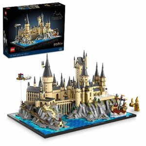 LEGO Harry Potter Hogwarts Castle and Grounds 76419 Building Set for Adults, Including Iconic Locations: Astronomy Tower, Great Hall, Chamber of Secrets & More, Detailed Display Model Kit for Fans