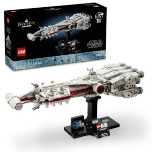 LEGO Star Wars Tantive IV Set 75376 Collectible 25th Anniversary Starship Model Kit for Adults to Build, Iconic Vehicle from A New Hope, Memorabilia Home, Office DÃ©cor Toys for Men, Women & Fans