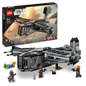 LEGO® Star Wars™ The Justifier™ 75323 Building Kit; Buildable Starship Toy Playset for Kids Aged 9 and Over Featuring Cad Bane™, Omega™, Fennec Shand™ and Hunter™, Plus a Todo 360™ Droid