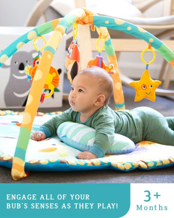 Little Archer & Co.™ Baby Floor Activity Play Gym, Baby Play Mat Great for Learning and Play During Awake Time, Baby Playmat Activity Play Gym for Newborns & Infants