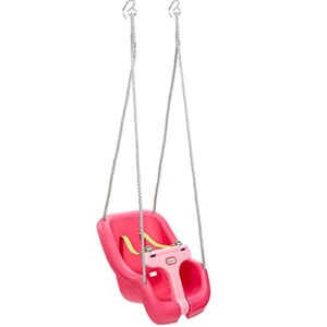 LITTLE TIKES 2-In-1 Snug 'N Secure Swing Magenta