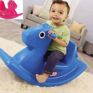 LITTLE TIKES Big Rocking Horse or Puppy Rocker - Toy for 1 to 3 year old baby - For Kids Girls & Boys