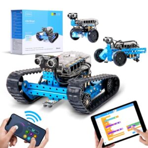 Makeblock mBot Ranger 3 in 1 Robot Toys, Coding Robot Kit STEM Educational Building Toys Support Scratch Arduino Programming, Programmable Remote Control Robot for Kids Ages 10+