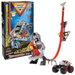 Monster Jam ThunderROARus Drop Playset with Exclusive Monster Truck, Over 6 Feet Tall, Lights and Sounds, Kids Toys for Boy and Girls Ages 5 and up