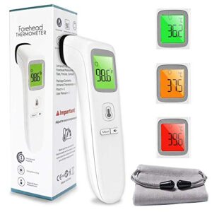 Origin Medical Digital Forehead Thermometer Non-Touch for Children, Baby, Parents Infrared Sensors for Fast Accurate Readings