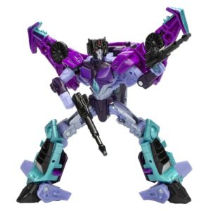 Transformers Legacy United Deluxe Class Cyberverse Universe Slipstream, 5.5-inch Converting Action Figure, 8+