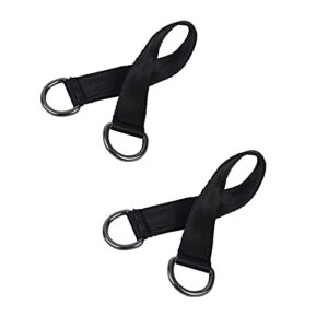 Tree Swing Straps Hanging Kit Short Hanging Straps 2 Pcs Sling 9.84 Inches Hammock Straps for Tree Apply to Pull Up Bar Fitness Equipment,Swing Seat,Hammocks,Heavy Duty Carabiner Hooks