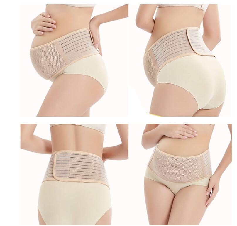 1 Top Recommended Maternity Belt Babo Care Breathable Lower Back And Pelvic Support Comfortable Belly Band For Pregnancy Prenatal Cradle For Baby One Sizenude Colour 2