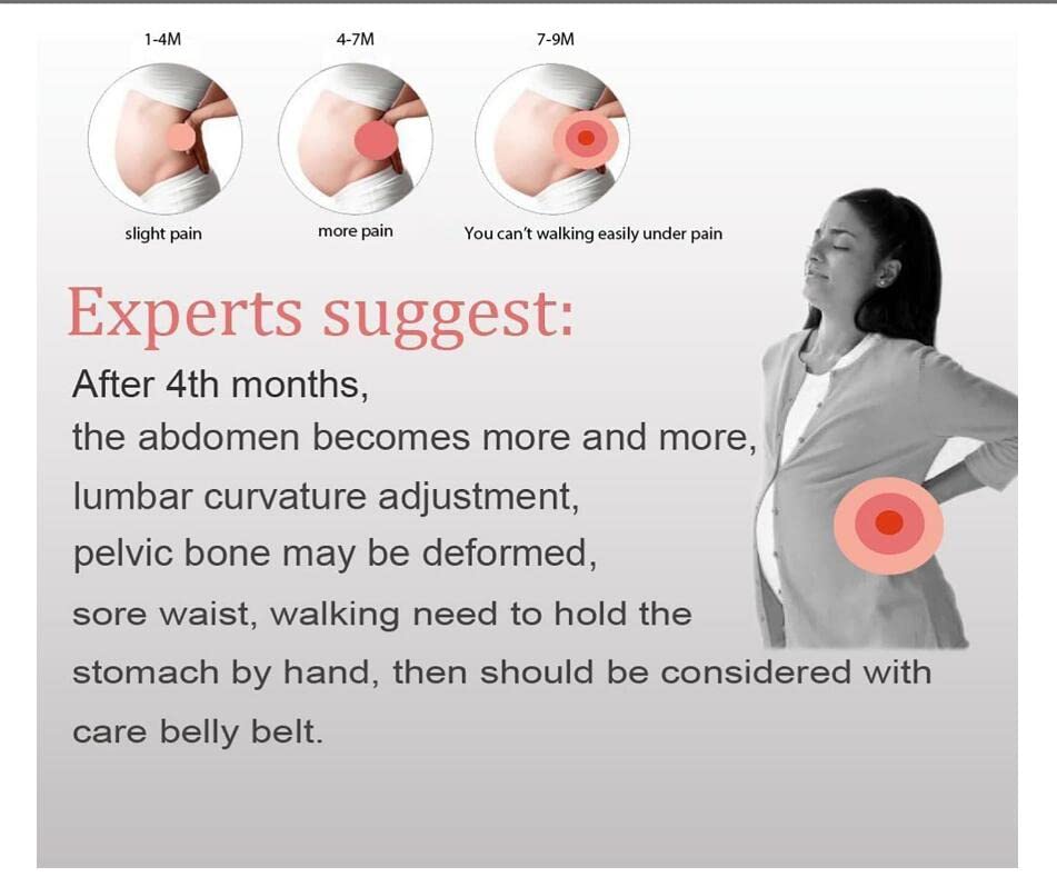 1 Top Recommended Maternity Belt Babo Care Breathable Lower Back And Pelvic Support Comfortable Belly Band For Pregnancy Prenatal Cradle For Baby One Sizenude Colour 4