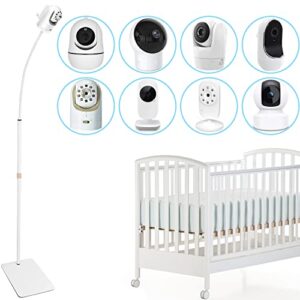 Aoztsun 67 Inch Adjustable Height Baby Monitor Floor Stand Holder For Infant Optics Dxr 8 Proeufy Hellobaby Hb65 Hb66 Hb248anmeate Sm935e Or Any Cameras With 1 4 Screw Mount