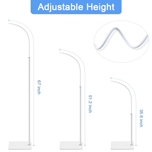 Aoztsun 67 Inch Adjustable Height Baby Monitor Floor Stand Holder For Infant Optics Dxr 8 Proeufy Hellobaby Hb65 Hb66 Hb248anmeate Sm935e Or Any Cameras With 1 4 Screw Mount 4