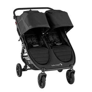 Baby Jogger City Mini Gt2 Double Stroller Jet Prams Strollers Twins All Wheel Suspension One Handed Compact Fold All Terrain Newborn Approved One Step Fold Adjustable Handlebar