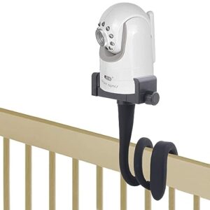 Baby Monitor Mount Camera Shelf Compatible With Infant Optics Dxr 8 And Most Other Baby Monitorsattaches To Crib Cot Shelves Or Furnitureuniversal Baby Camera Holder（black）