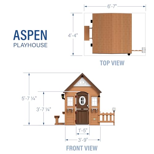 Backyard Discovery Aspen Cubby Playhouse 4
