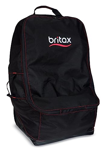 Britax Car Seat Travel Bag Durable Baby Car Seat And Capsule Travel Bag Carrier For Airplane With Rubber Base Water Resistant Black 0300