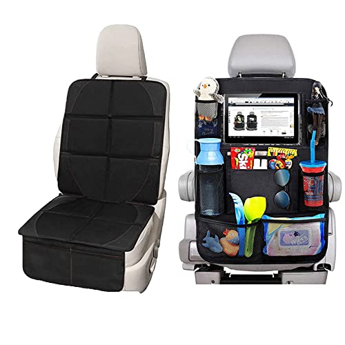 Car Seat Protector Kick Mat Car Seat Organizer Waterproof Padding Protector For Child Baby Car Seat Prevent Car Seat Damage Car Seat Protector Kick Mat