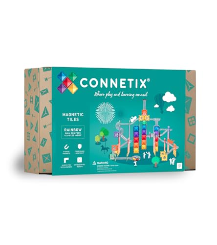 Connetix Rainbow Ball Run Pack 92 Pieces