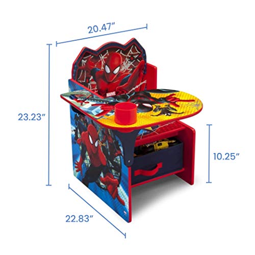Delta Children Chair Desk With Storage Marvel Spider Man 3