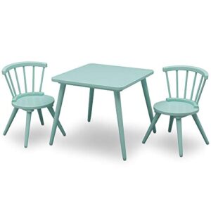 Delta Children Windsor Table 2 Chair Set Aqua