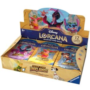 Disney Lorcana Set 3 Display With 24 Booster Packs