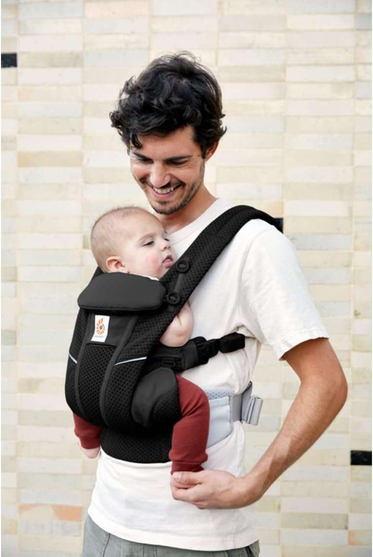 Ergobaby Omni Breeze Newborn Baby Toddler Carrier Omni 360 Ring Sling Wrap 2