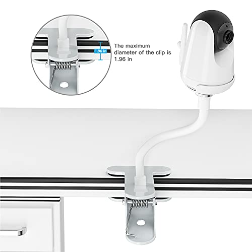 Holaca Clamp Bracket For Vava Baby Monitor Hipp Baby Monitor Screwless Bracket Adapter Holder 2