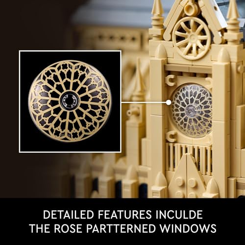 Lego Architecture Notre Dame De Paris Set 21061 Model Kit For Adults To Build Home Or Office Dacor Collectible Set For Lovers Of History Men Women Him Or Her 4