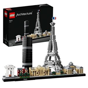 Lego Architecture Skyline Collection 21044 Paris Skyline Building Kit With Eiffel Tower Model And Other Paris City Architecture For Build And Display