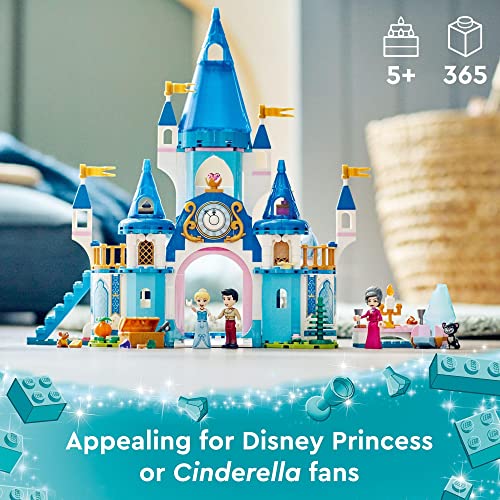 Lego Disney Cinderella And Prince Charmings Castle 43206 Building Kit Designed For Imaginative Play For Ages 5 2
