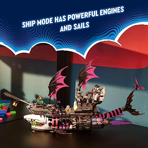 Lego Dreamzzz Nightmare Shark Ship 71469 Building Toy Set Kids Can Build In 2 Ways A Fun Fun For Ages 10 4