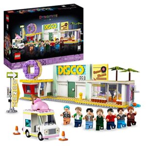 Lego Ideas Bts Dynamite 21339 Building Kit With 7 Minifigures Of The Famous K Pop Band Merchandise Collectible Toy For Fans