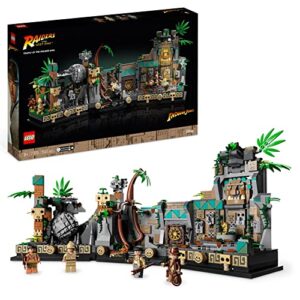 Lego Indiana Jones Temple Of The Golden Idol 77015 Building Kit Building Project For Adults Build And Display An Iconic Indiana Jones Film Scene Packed With Interactive Functions